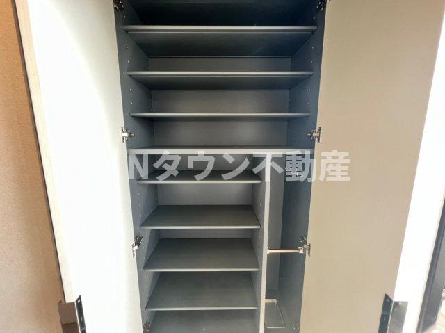 収納　収納のためのスペースです
