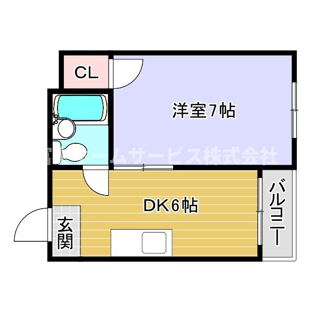 プレアール天王寺の間取り写真