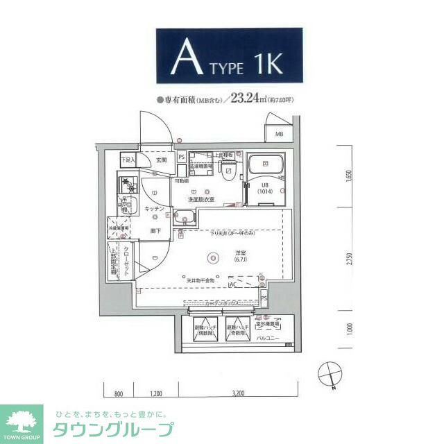 MAXIV KAWASAKIの間取り写真