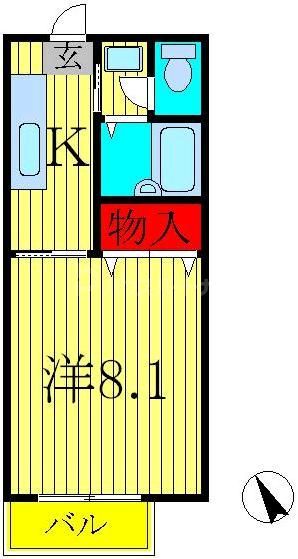 MKパルの間取り写真