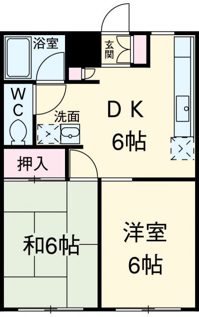 レグルスの間取り写真