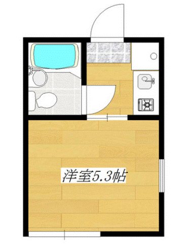 ＪＲ京浜東北線 東十条駅 徒歩6分 3階建 築23年の間取り写真