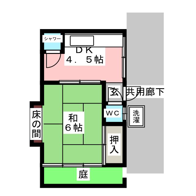 北小岩ハイムの間取り写真