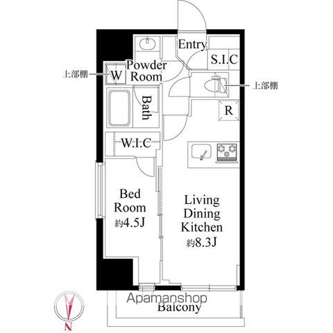 CLK南千住の間取り写真