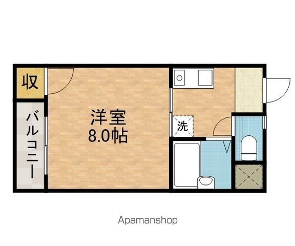 マンション一里塚の間取り写真