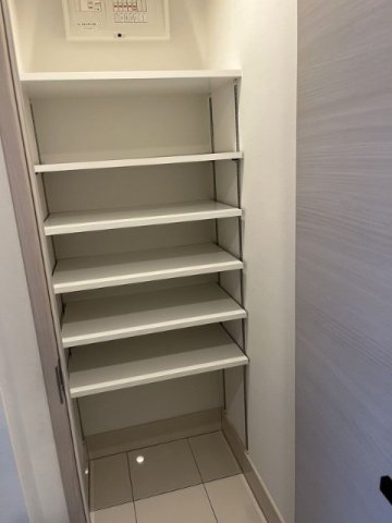 玄関　明るい玄関です