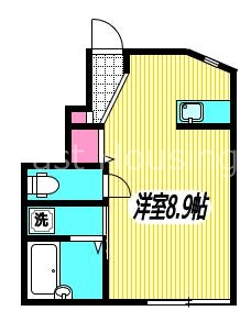 西武新宿線 沼袋駅 徒歩7分 3階建 築9年の間取り写真