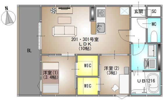 間取り図