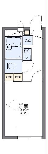 レオパレスカサブランカIIの間取り