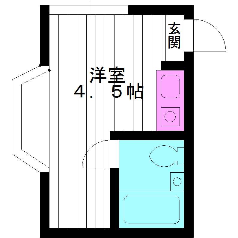 東京都練馬区貫井１（アパート）の賃貸物件の間取り