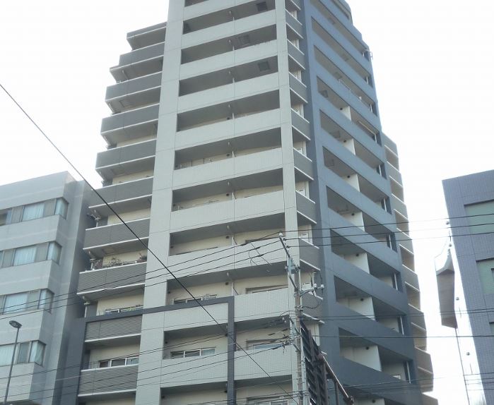 品川区南大井のマンションの建物外観