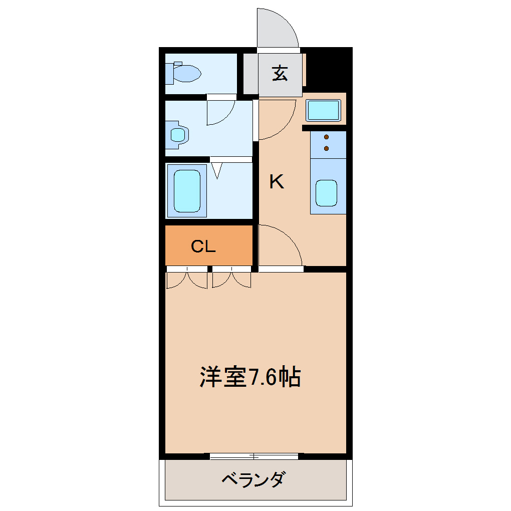 磯城郡田原本町大字千代のマンションの間取り