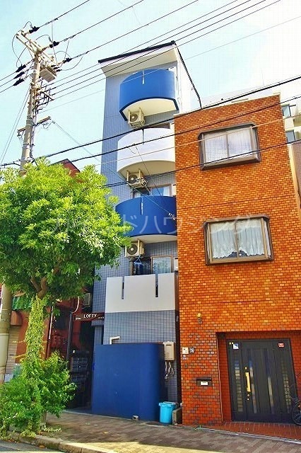 大阪市住吉区清水丘のマンションの建物外観