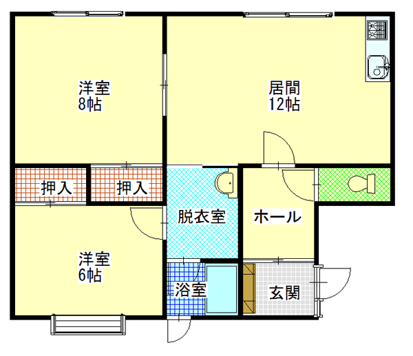 ロード３６の間取り