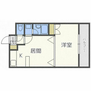 北海道札幌市北区北二十七条西２（マンション）の賃貸物件の間取り