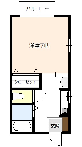 リブレンDの間取り