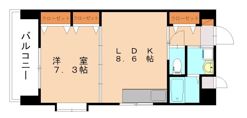 コートハウス大手町の間取り