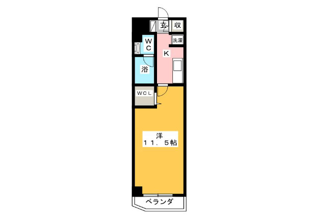 ヴァンクール湘南の間取り