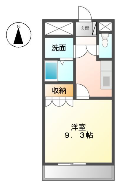 ブルーフェアリーの間取り