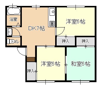 ベルエポックエスの間取り