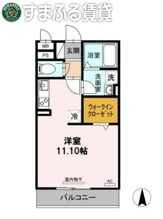 コンフォース大山の間取り