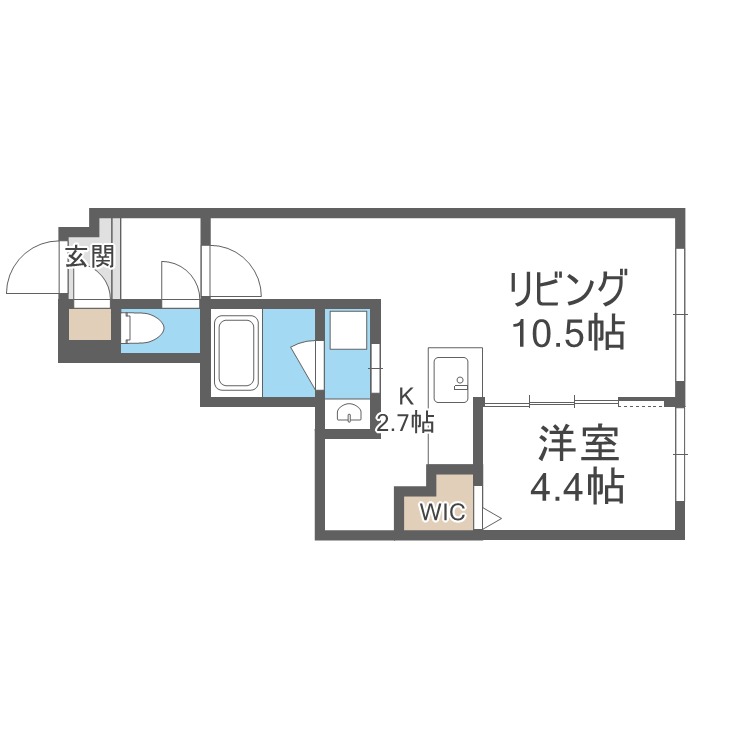 Ｒｉｖｉｅｒａ南郷（リヴィエラ南郷）の間取り