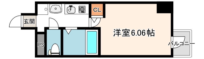 大阪プレステージアコモデーションの間取り