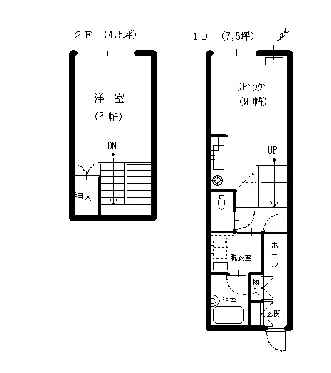 メゾンＭ花園の間取り