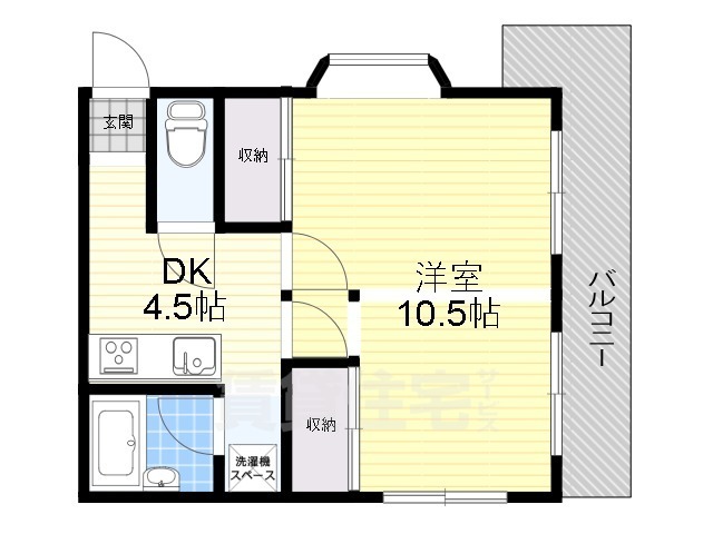 緑台マンションの間取り