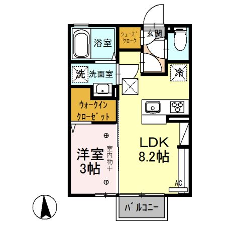 アドバンスの間取り