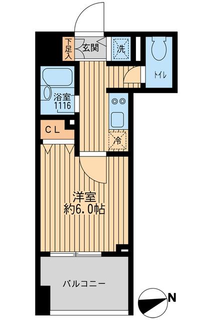 品川区平塚のマンションの間取り