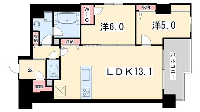 STANDZ河原町五条の間取り