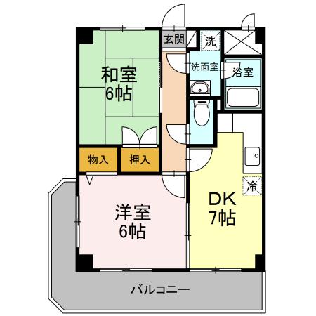 ロイヤルアルファードの間取り