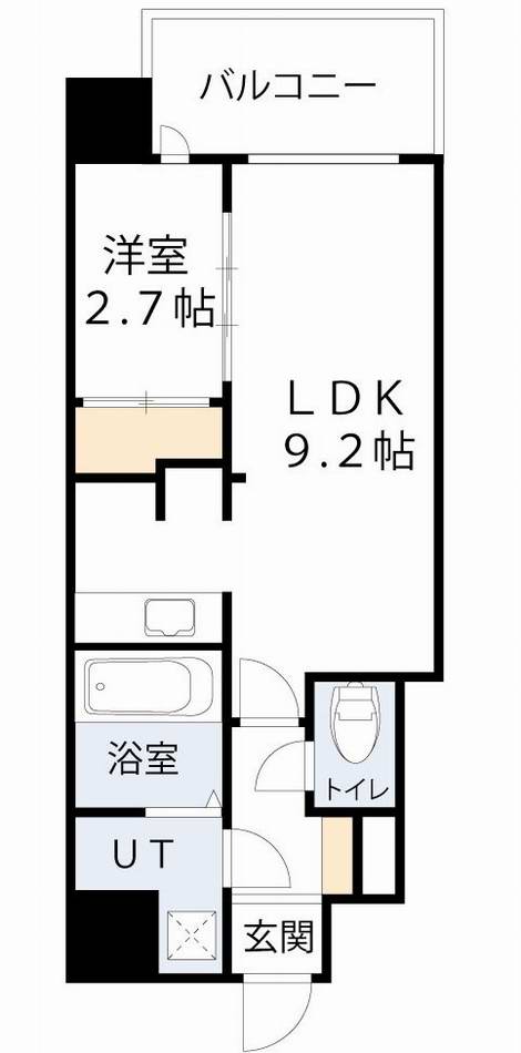 ミラージュパレス都島本通の間取り