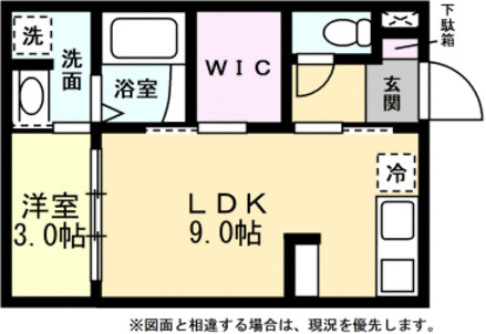 INTEGRAL大泉IIの間取り