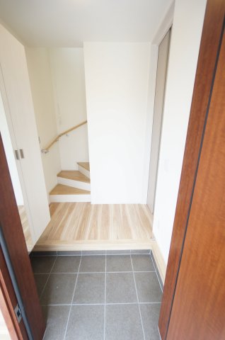 玄関　当日の見学大歓迎！