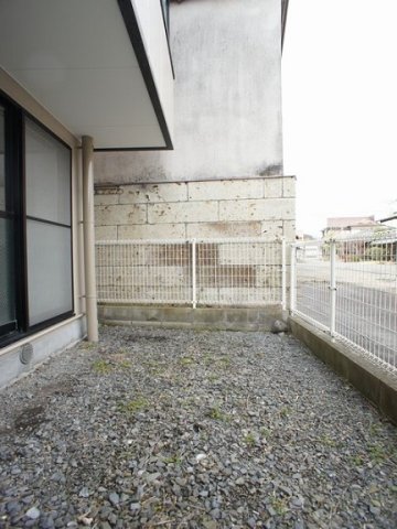 バルコニー　お洗濯物がたくさん干せます♪