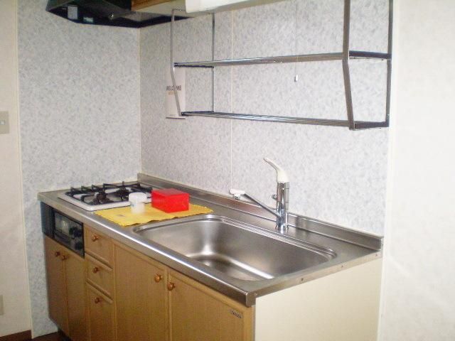 キッチン　♪使いやすい3口システムガスキッチン♪