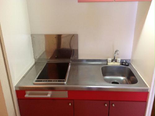 キッチン　広いキッチンで楽々調理！