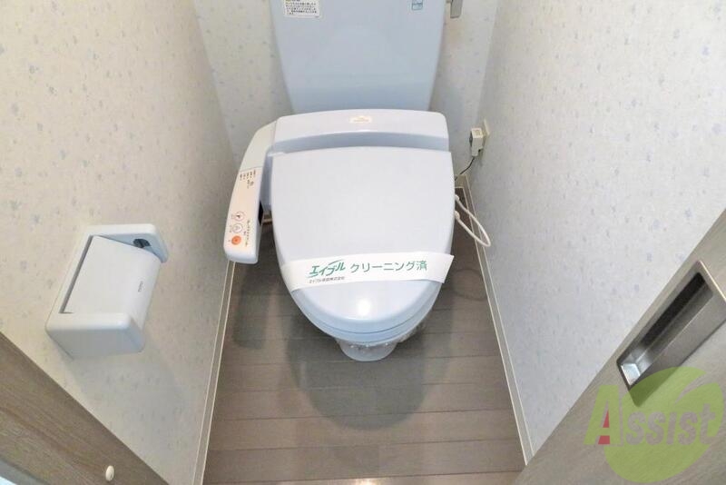 トイレ　トイレにはウォシュレットも完備で嬉しいポイントですね