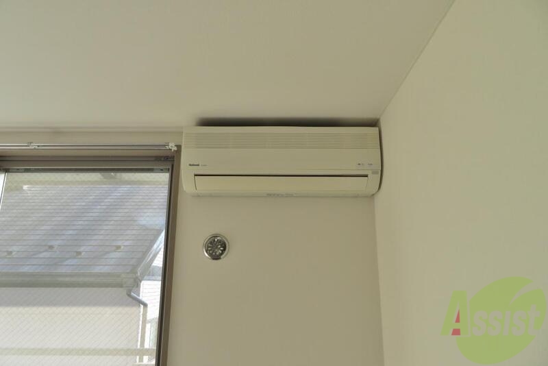 その他設備　暑い季節も寒い季節も大活躍のエアコンも完備