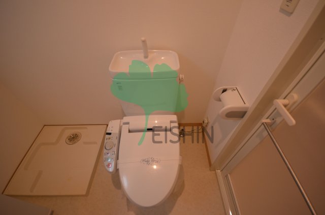 トイレ　清潔感のあるトイレです。