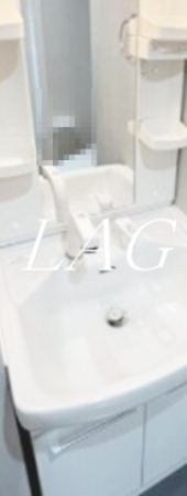 洗面設備　洗面台です。