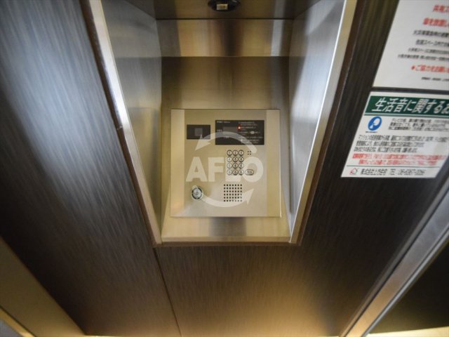 セキュリティ　ビエラ江戸堀　オートロック