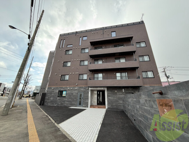 建物外観　札幌市西区発寒５条「リーフウィング」