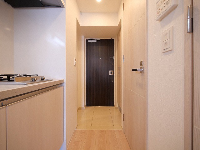 玄関　収納もある玄関です