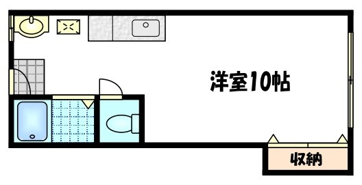 紫野ハイツの間取り写真