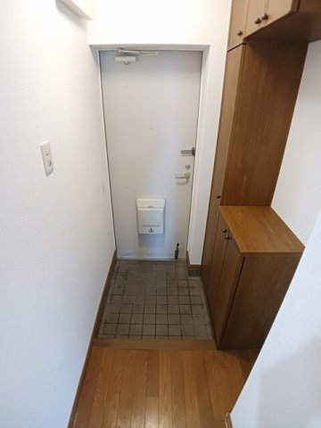 玄関　明るい玄関です
