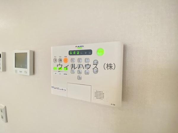 その他設備　アルソックの防犯設備！