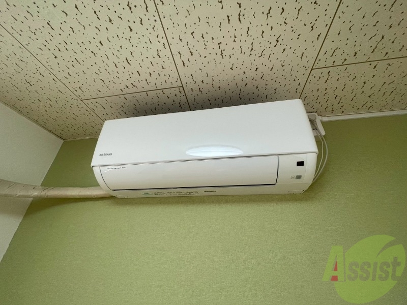 その他設備　エアコンがありますので夏でも快適に過ごせます！